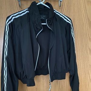 Cropped Windbreaker/track jacket